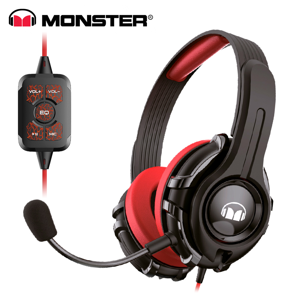 Monster Knight X300S頭戴式電競耳機	