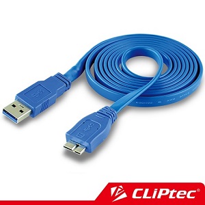 CLiPtec USB3.0 A公轉Micro B高速傳輸線