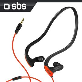 sbs Runway Pro Sport運動耳機黑紅色