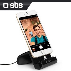 sbs iPhone Lightning 8pin手機充電座